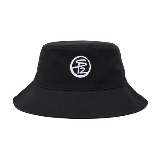 Bucket Hat / Rnd Alternative white Logo