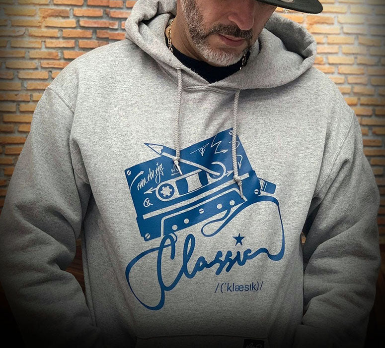 Sports Grey Heavy Blend Hoodie